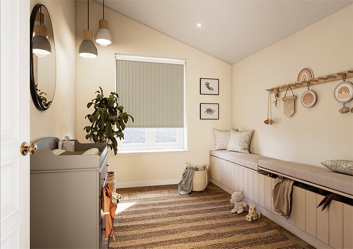 The British Stripe Co. Catherine, Chilterns No.1 - Roller Blind - Image 7